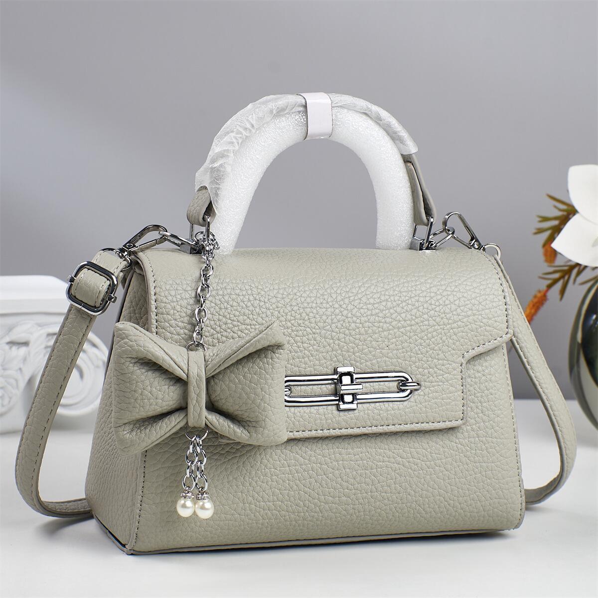 Guguo Designer 2025 New Women's Leather Tote Bag - High-end Minimalist, Shoulder/Crossbody, Fashionable Casual with Free Shipping