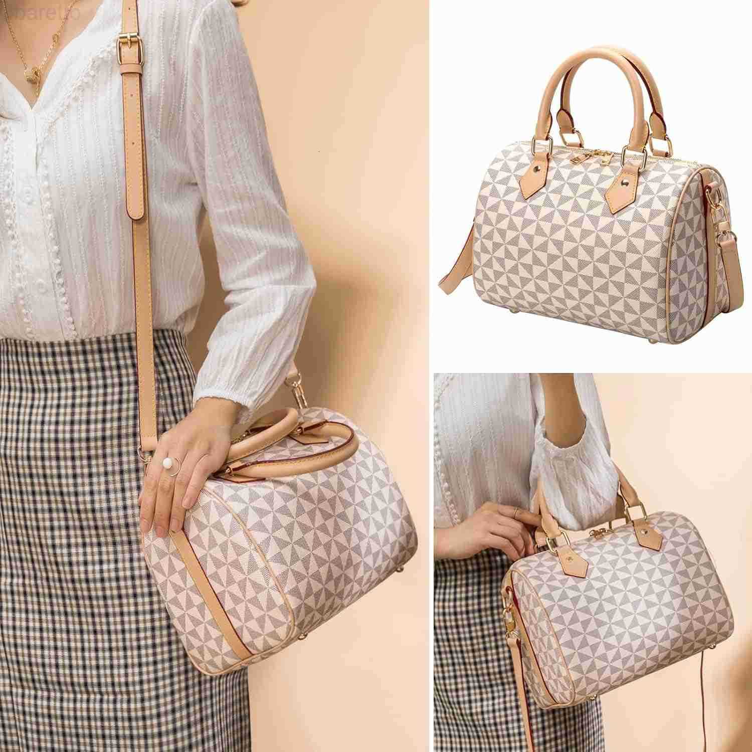 Handbags for Women Faux Leather Purse Large Handle Satchel Bags Shoulder Bag PU Bag M250903