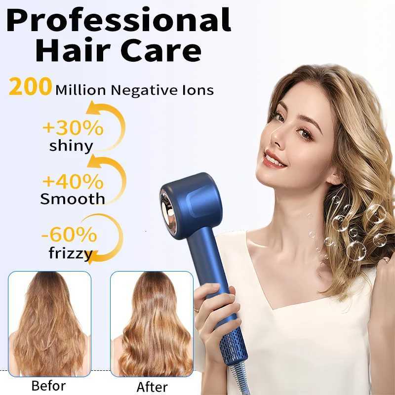 6 IN 1 Hair Dryer Set 220V Fast Drying High Speed Negative Ion Blow Dryer Constant Temperature Hair Care Without Hair DamageW250904