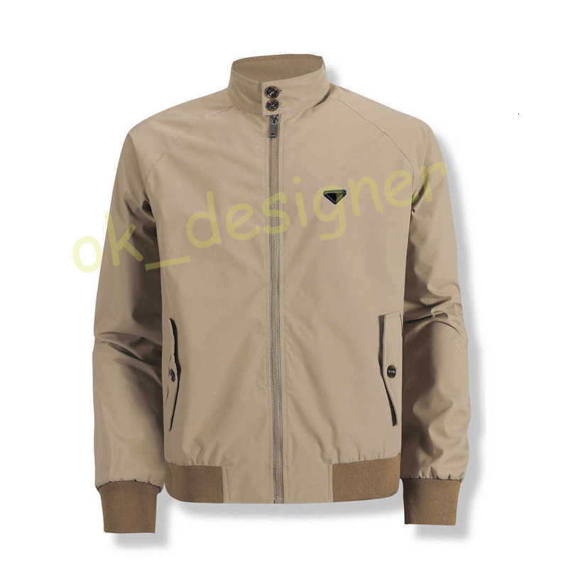 Designer Men's Jackets 2025 Men's Autumn Comfortable Simple Breathable Stand Collar Casual Jacket Coat Trend mens clothing