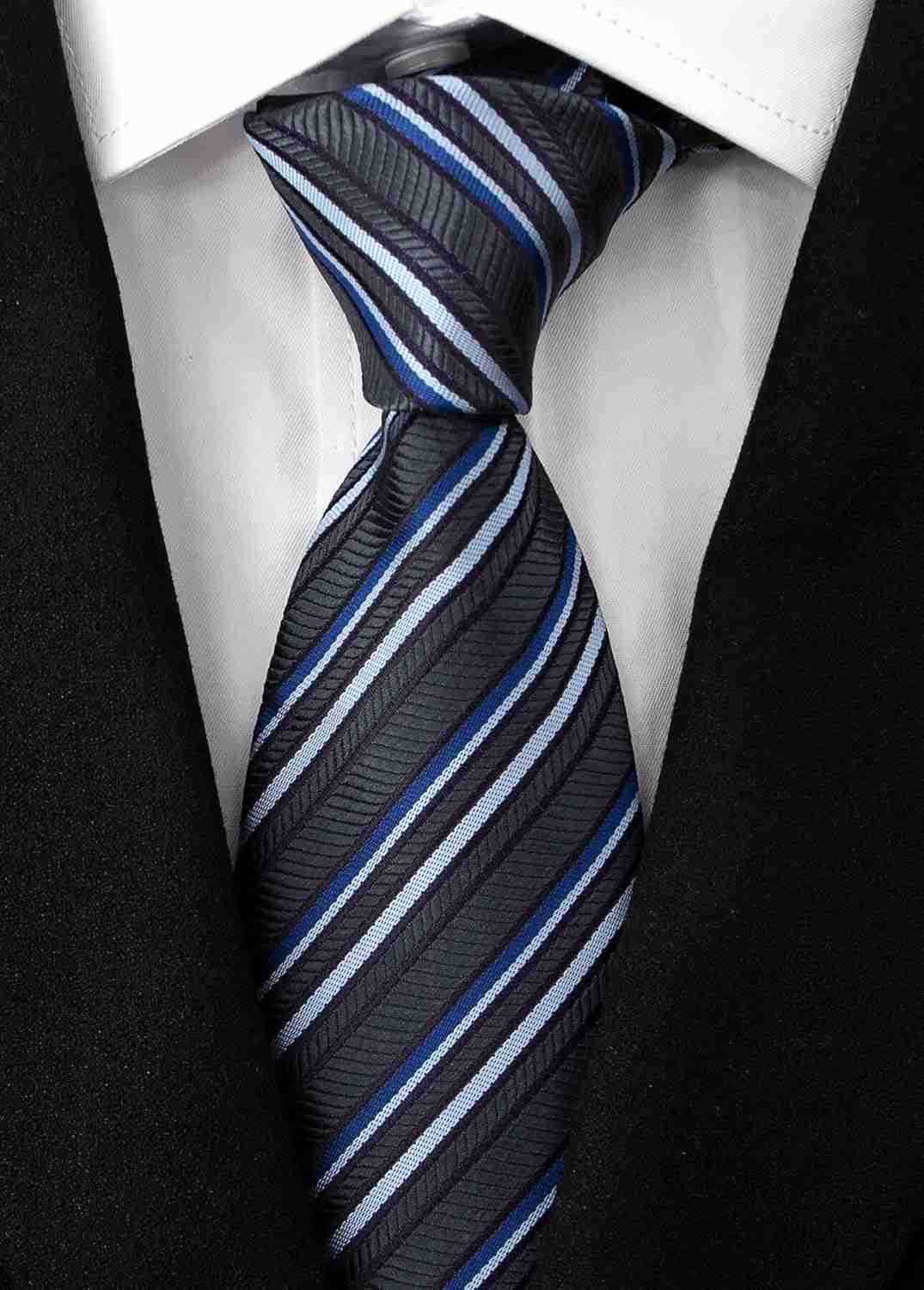 Mens Necktie Classic Silk Tie Woven Jacquard Neck Ties 6 PCSW250904