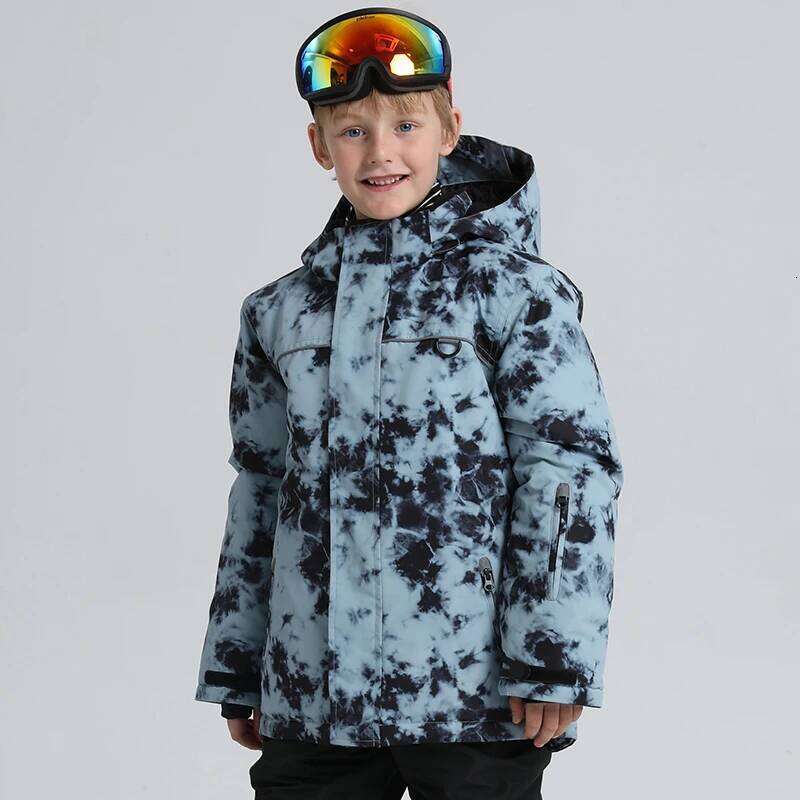 Children's Ski Snowboard Winter Suits Skiing Sets Waterproof Windproof Boys Jackets Pants Snow Coat For Kids
