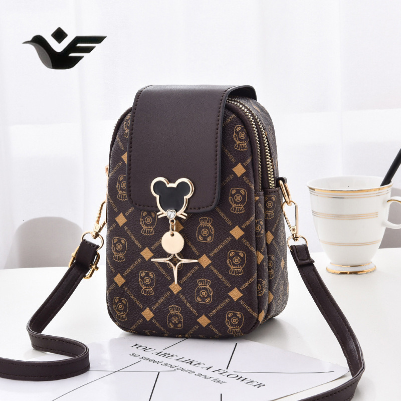 Feiyan Free Shipping New Designer Bag Luxury Shopping Bag High-end Bag For Women Phone Bag Soft Leather Multi-layer Single Shoulder