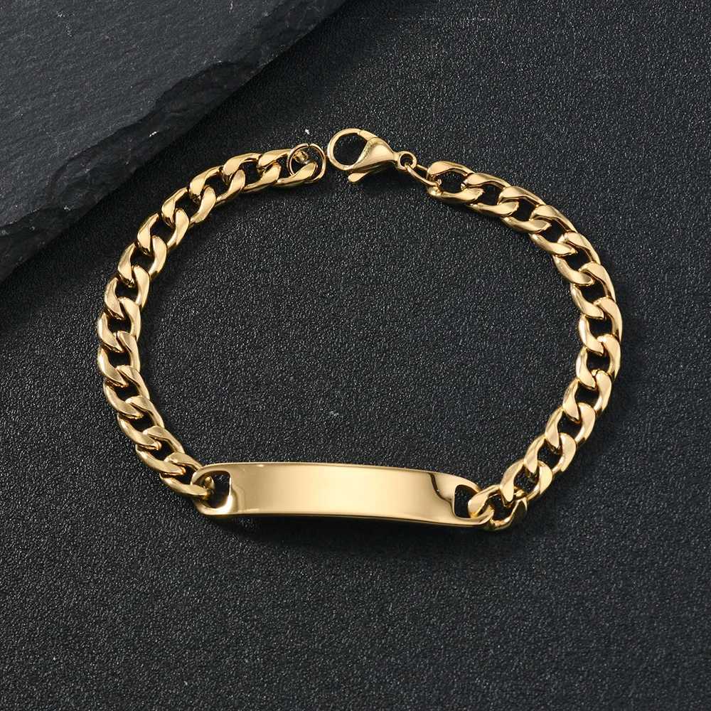 HNSP 7MM Stainless Steel Hand Chain Simple Bracelet For Men Women Punk Street Style Jewelry Accessory W250904