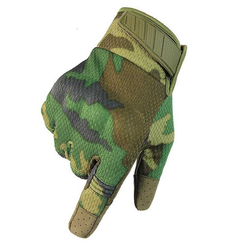 Tactical Gloves Airsoft Shooting Full Finger Gloves Men Paintball Hard Knuck Touch Screen GlovesXJ250904