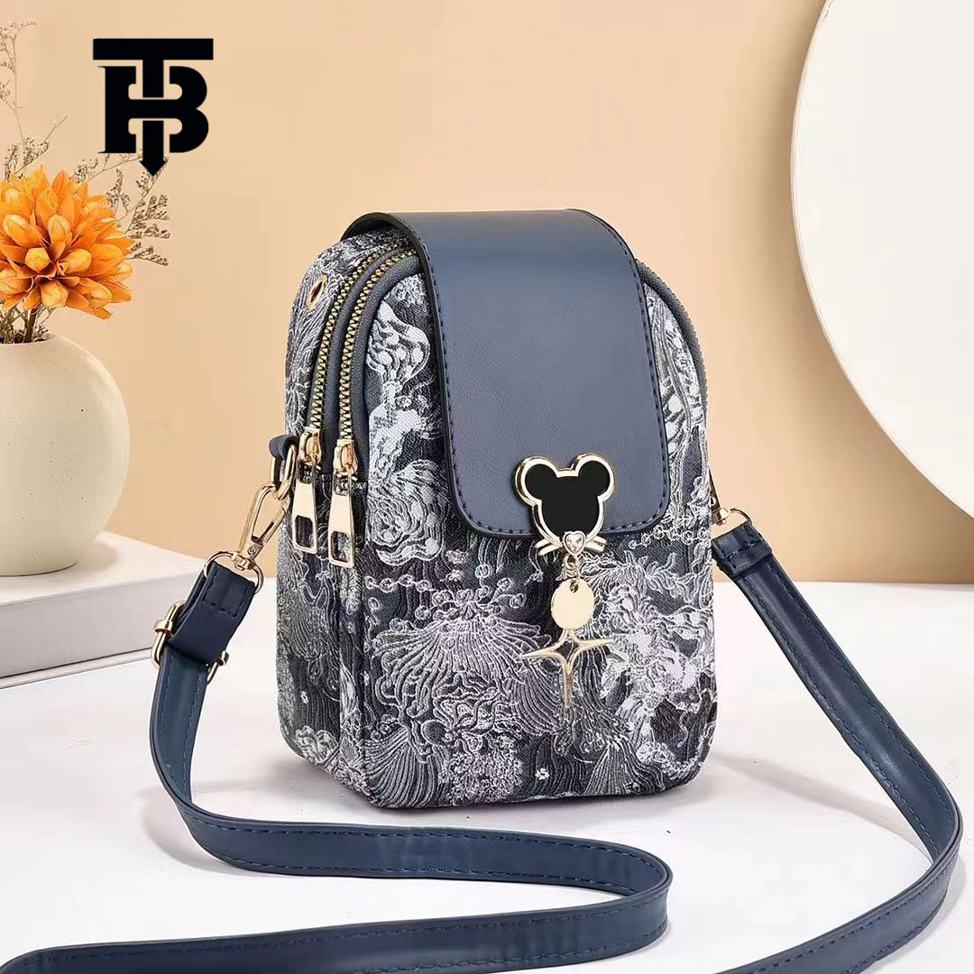 TB BHULAMTE Foreign Trade Small Bag Single Shoulder Bag for Women Summer High-End Feel Phone Bag Fashion Mini Crossbody Bag Niche Designer s bag High-