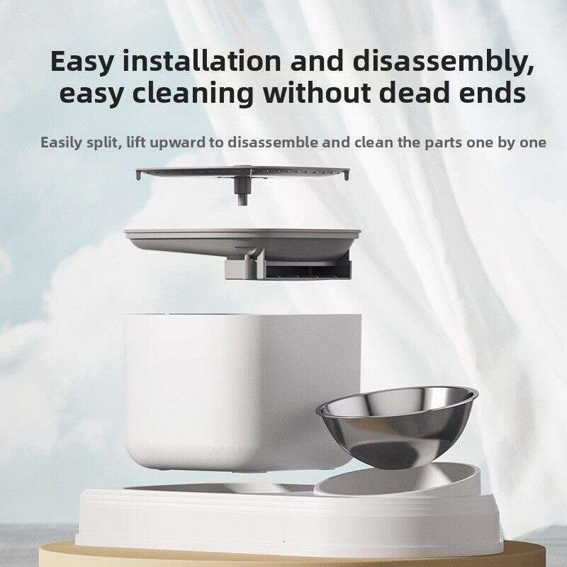 famous brand Automatic Drinking Water Feeder All in one hine Pet Utensils Cat Food Bowl Dog