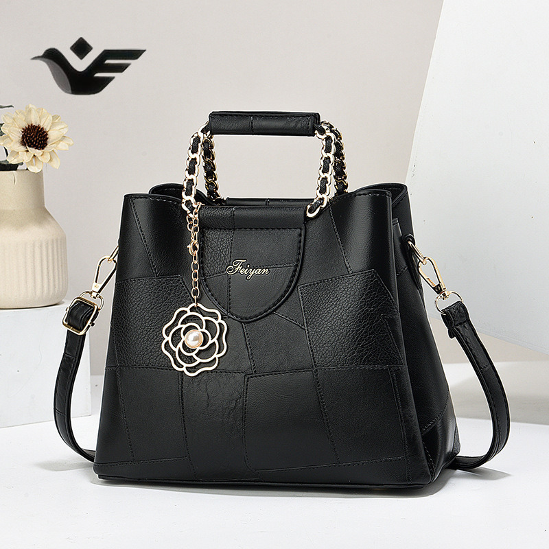 Feiyan Free Shipping New Designer Bag Luxury Shopping Bag Collection Patchwork Shoulder Bag Fashion Crossbody Bag Large Capacity Bag Export Bags