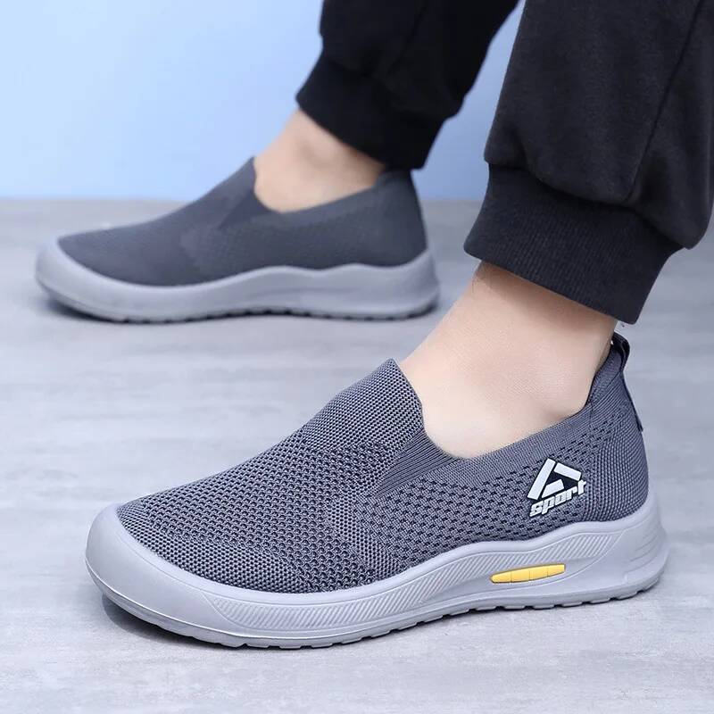 Bebealy Women's Sneaker Flat Casual Nonslip Outdoor Soft Home Shoes Comfortable Slip-on Men Shoe ddmysaturn