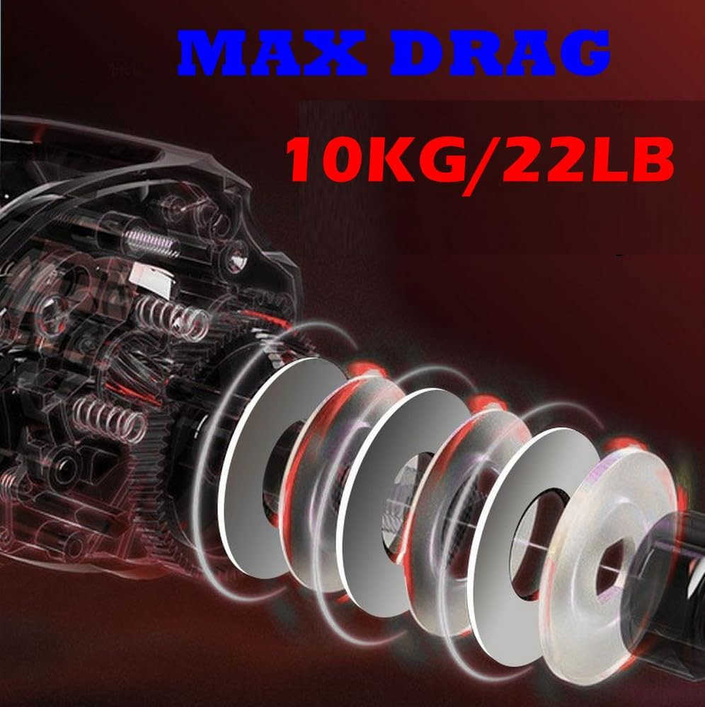 Baitcasting Reel 3 Models Multicolor Option W250904