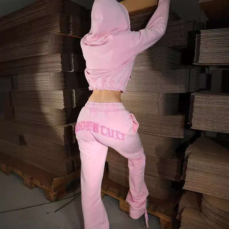 New Retro Aesthetic Trendy Printed Sweatshirt Y2K Hip-Hop Streetwear Women's Pullover Casual Top Sports Shirt