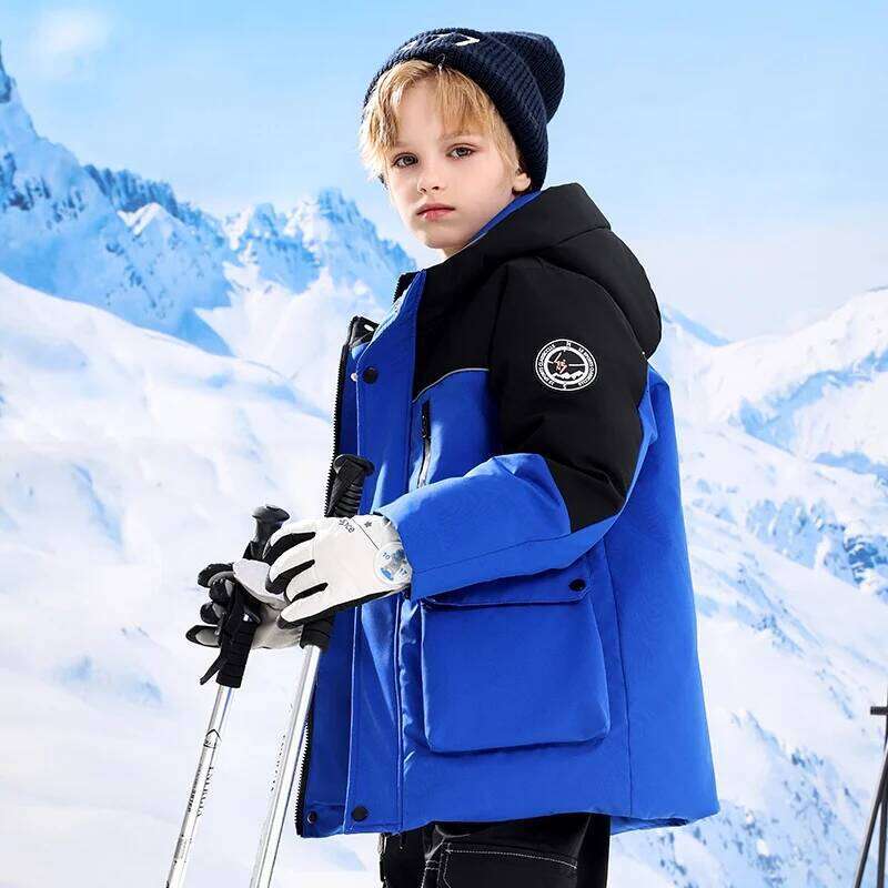 OLEKID -30 Degree Winter Children Waterproof Thick Warm Teenage Girl Down Jacket 5-14 Years Kids Parka Outwear Coat