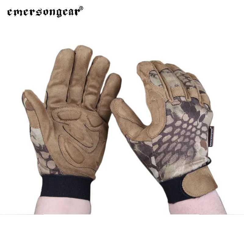 ersongear Tactical Lightweight Camouflage Gloves Hunting Airsoft Combat Full Finger Hand Protective Handwear HLD 8722XJ250904