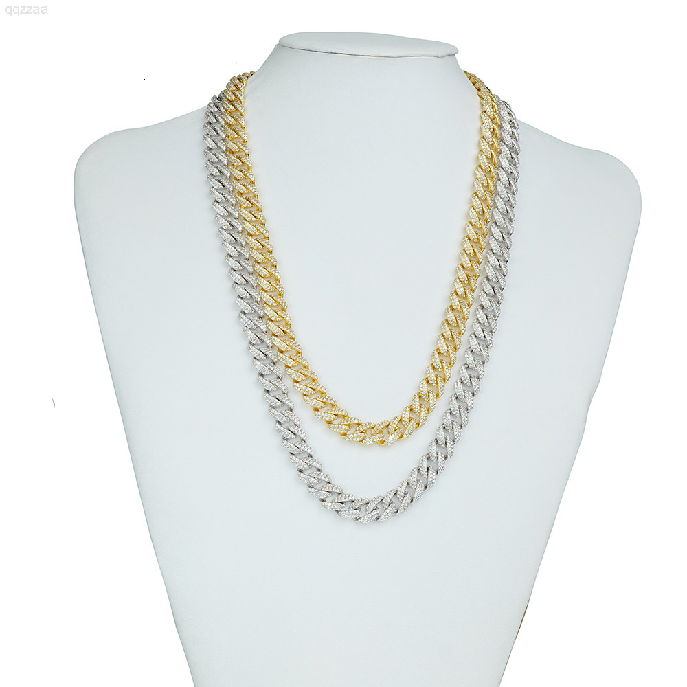 Wholesale Hip Hop Jewelry 10mm Arc Style Cuban Chain 925 Silver Luxury Moissanite Jewelry