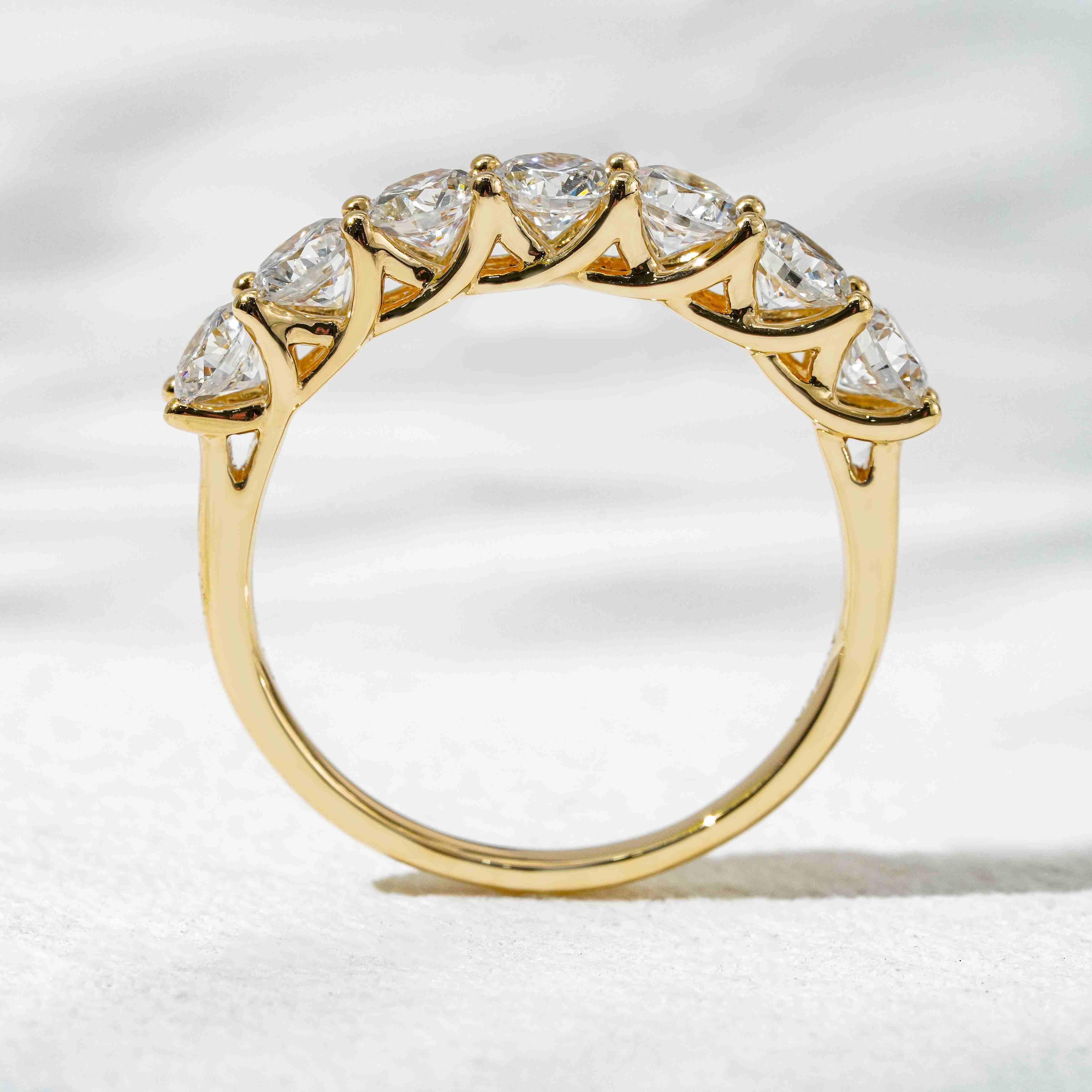 32MM DEF VVS VS Round EX Cut Diamond Jewelry Starsgem Wedding Band 18K Solid Gold HPHT CVD 36mm 30mm Lab Grown Diamond Ring