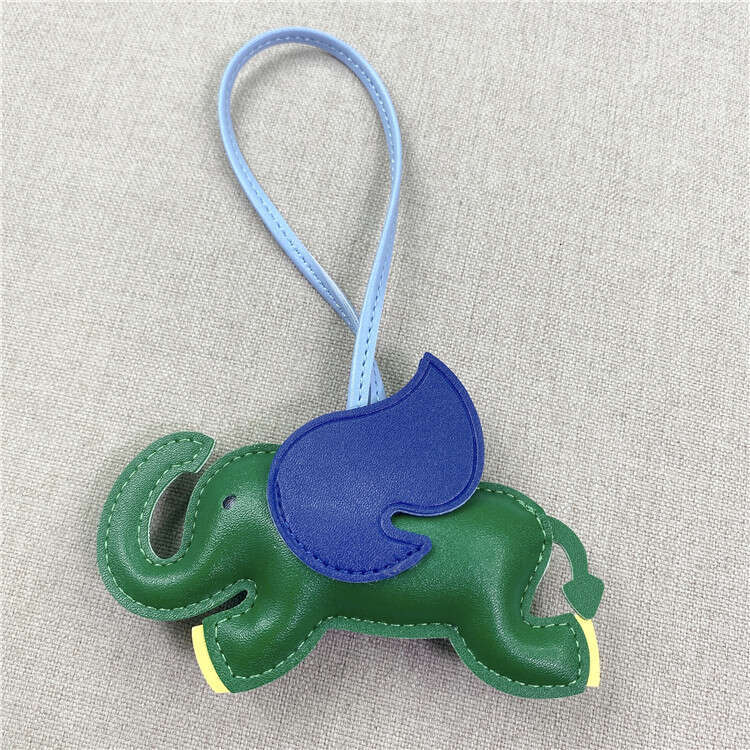 DHEssentials 2025 Summer Cute Angel Flying Elephant Bag Pendant Keychain Car Mirror Decoration Multi-Color