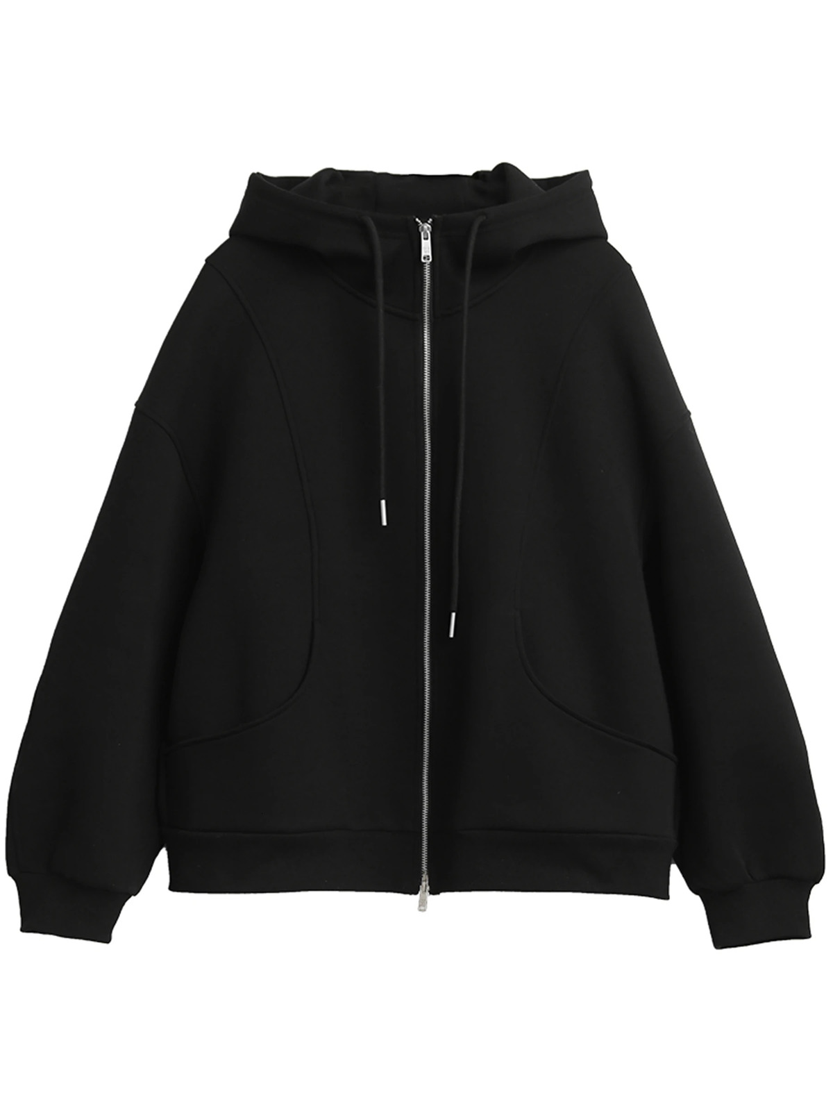 CHIC VEN Women Sweatshirts Loose Drawstring Hooded Female Jacket BF Style Woman Sports Coat Spring Autumn 250904