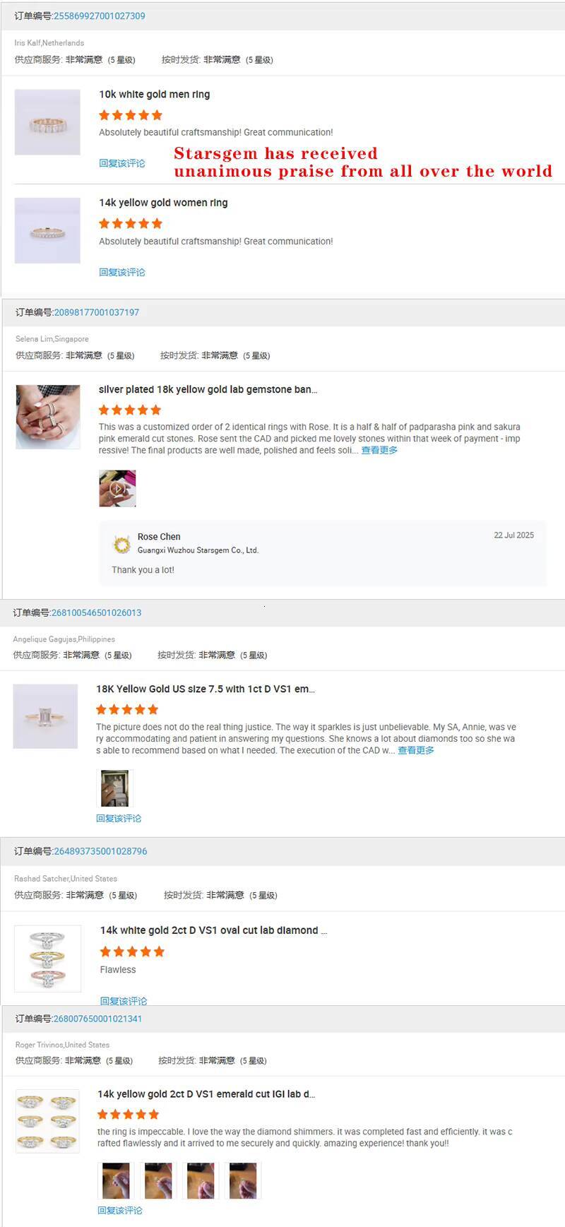 Starsgem Mossanite Rings 14k 9k Solid Gold Ring Invisible Set 2ct Princess Moissanite Diamond Ring