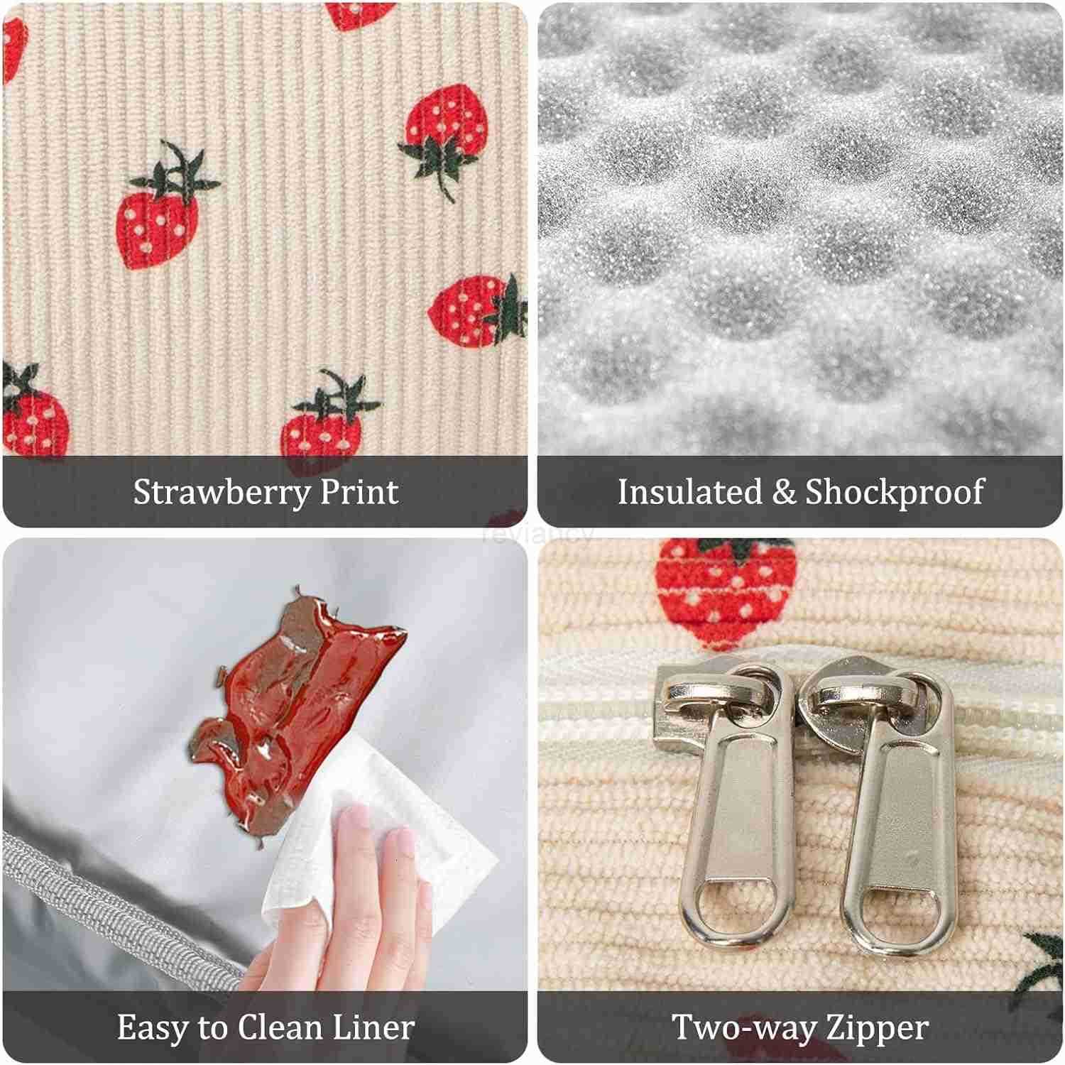 Insulated Lunch Bag for Women Men Large Reusable Lunch Box Adult Leakproof Portable Cooler Tote Bags for Work PicnicW250904