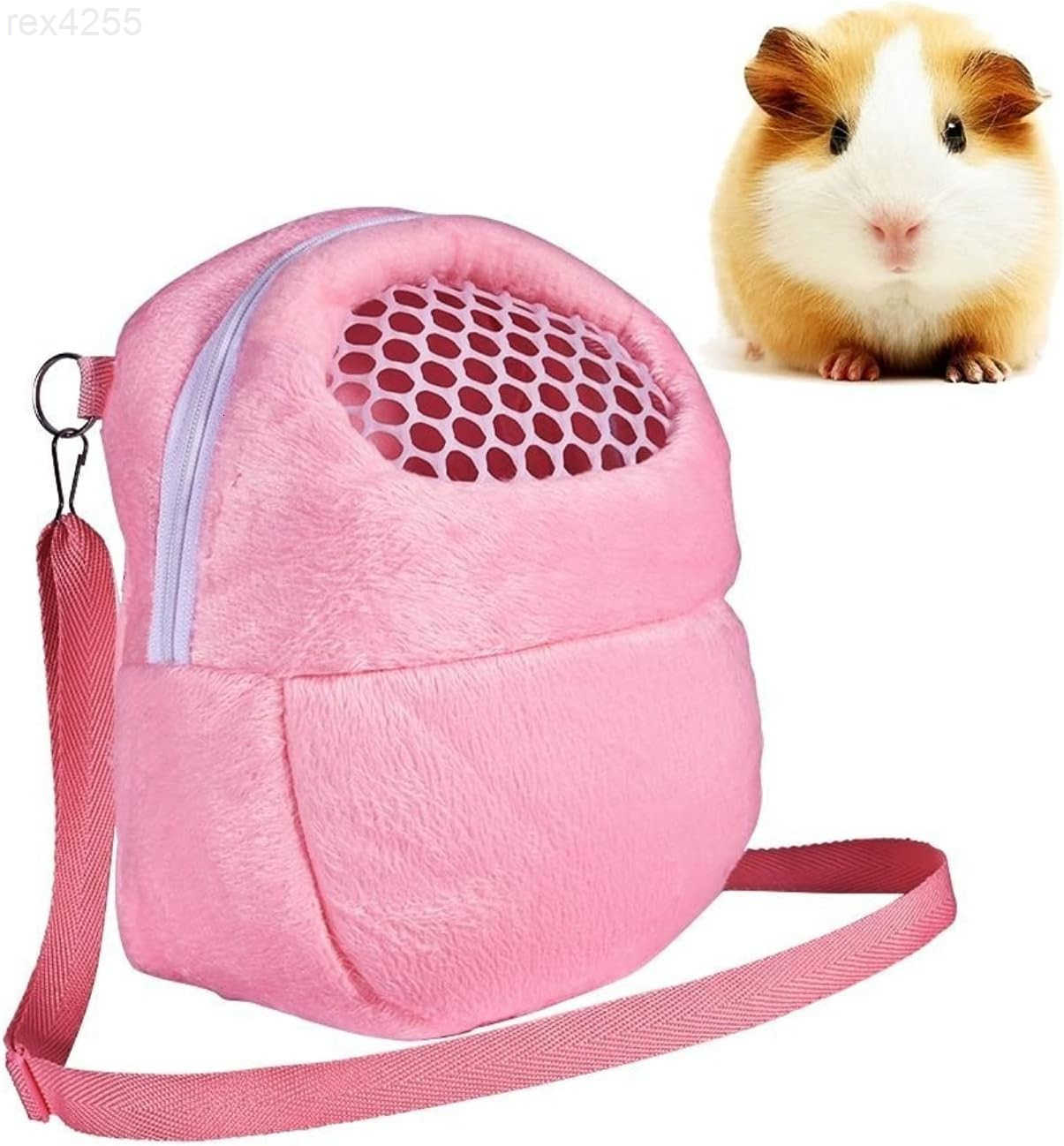 1Portable White Mesh African Hedgehog Hamster Breathable Pet Dog Carrier Bags Handbags Puppy Cat Travel Backpack M White Mesh Pink 18 x 22cm7 x9 inchW