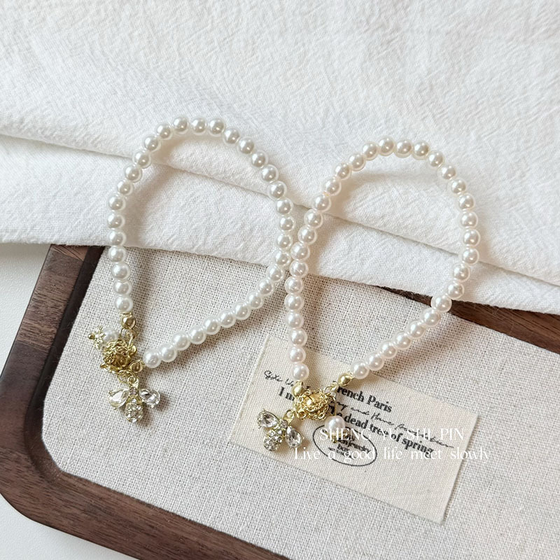 New Beaded Little Bee High-End Niche Design Versatile Simple Light Fashion Bracelet Jewelry for Women