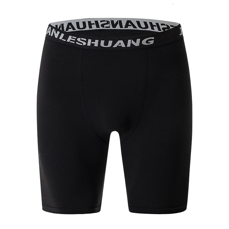 15 Pcs Mens Plus Size Black And White Long Sports Underwear Running Fitness Basketball Football Elastic Waist Shorts Teenagers 250904