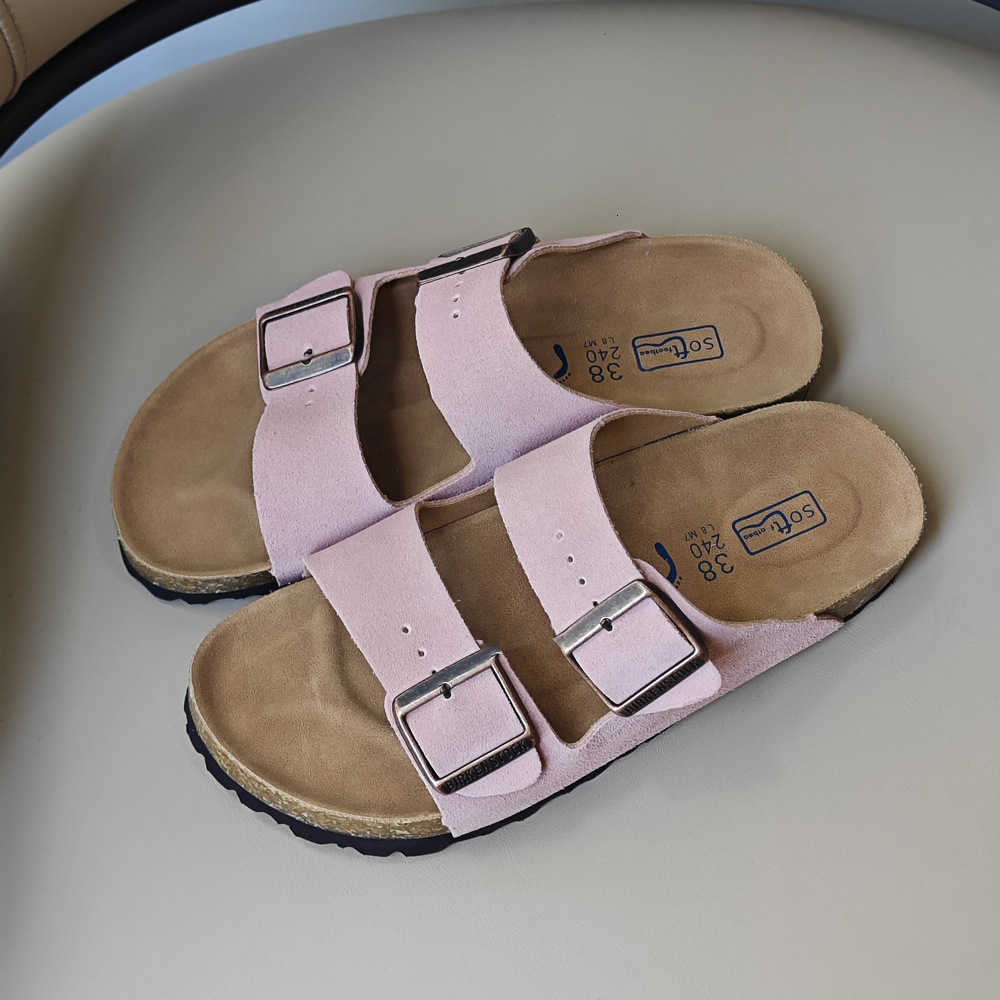 Kidmi Womens Mens Sandals Cushion Footbed Outdoor Adjustable Buckle Cork Footbed Slides for Sandals with Comfort Arch SupportXJ250527