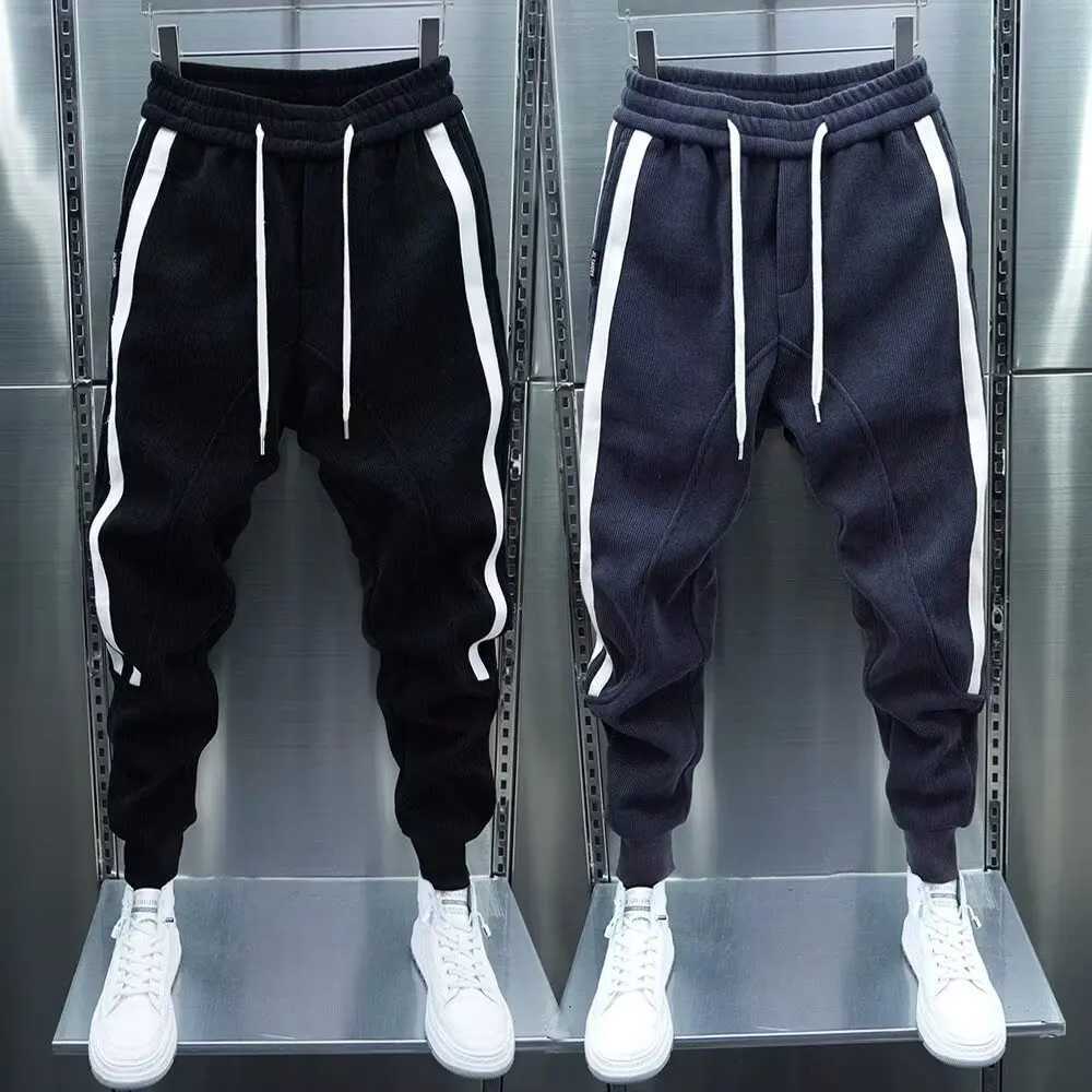 Spring Autumn Mens Trousers Korean Fashion Streetwear Joggers Pants Men Casual Men Clothing Elastic Waist Sweatpants MenXJ250904