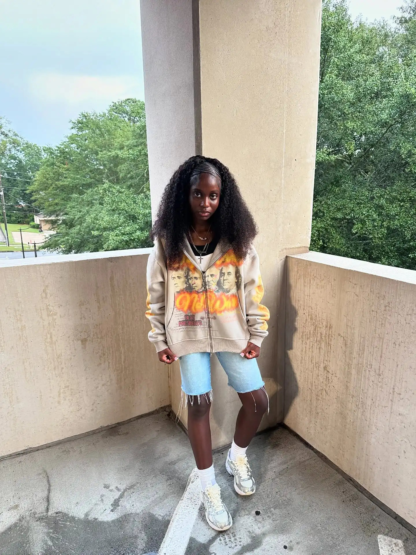 Y2K Gray Zip Hoodie Top Rank President Print Sweater Men Women Fashion Vintage Classic Hip Hop Streetwear Clothing Loose Jacket 250815