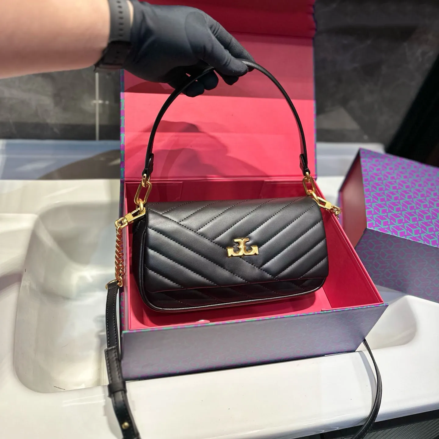 2025 New Brand designer bags handbag women's kiraa sheepskin leather shoulder backpack crossbodys bag Original product wallet Evening Bags