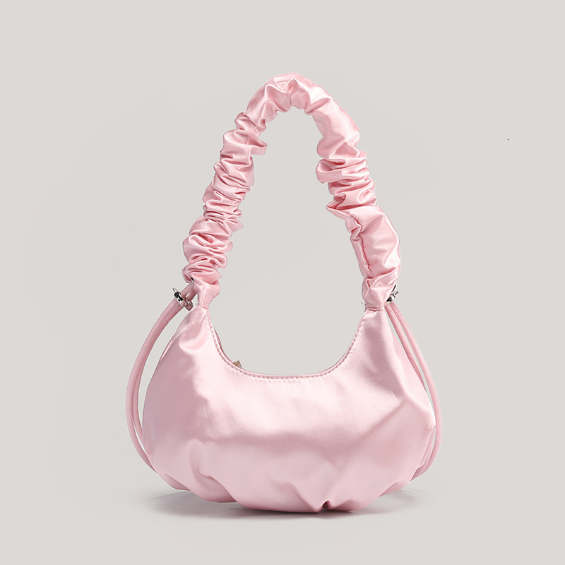 Small Niche Pleated Bow Women s Handbag New Korean Style Armpit Bag Autumn New Designer Bag Cloud Bag Women s Shoulder Bag