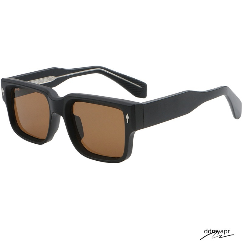 Square Sunglasses Men Cool Steampunk Ddmyday Thick Big Oversized Sun Glasses Mens Extra Large Y2k Wrap Around Cyberpunk Futuristic Personalized S36 IV