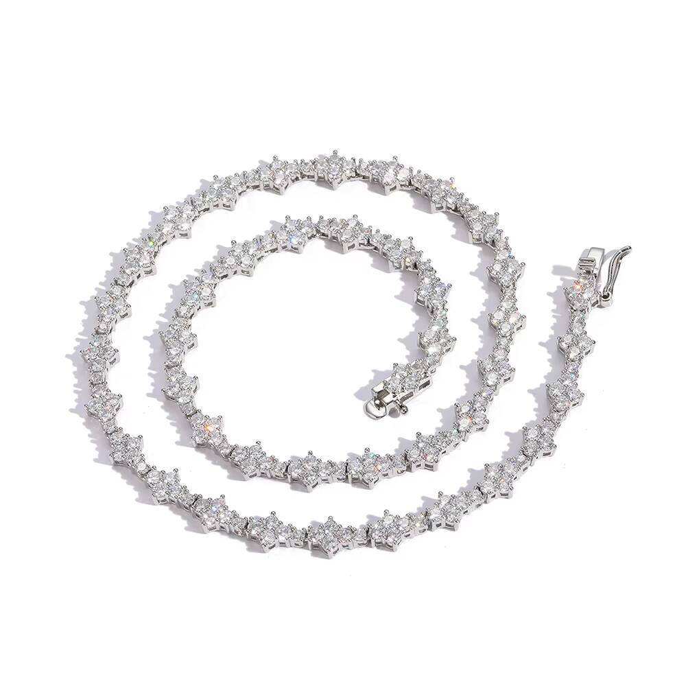 Summer Mens Cuban Thorns Necklace Brass Miami Rock Punk Necklace