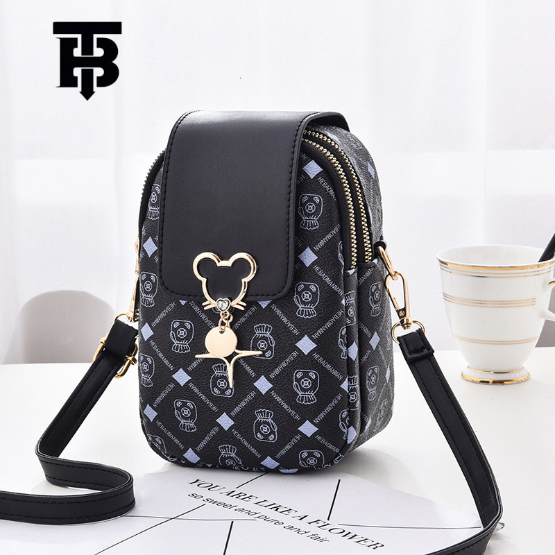 TB BHULAMTE High-end Bag for Women 2025 New Fashion Crossbody Bag Mini Phone Bag Soft Leather Multi-layer Designer s bag Single Shoulder Small Square 