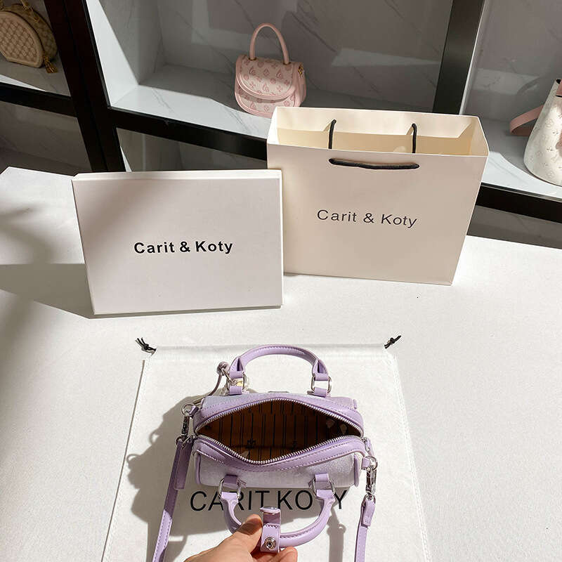 2025 New Boston Bag - Trendy Niche Colorblock, High-End Pillow Bag, Handheld, PU Material, Wholesale & Drop Shipping