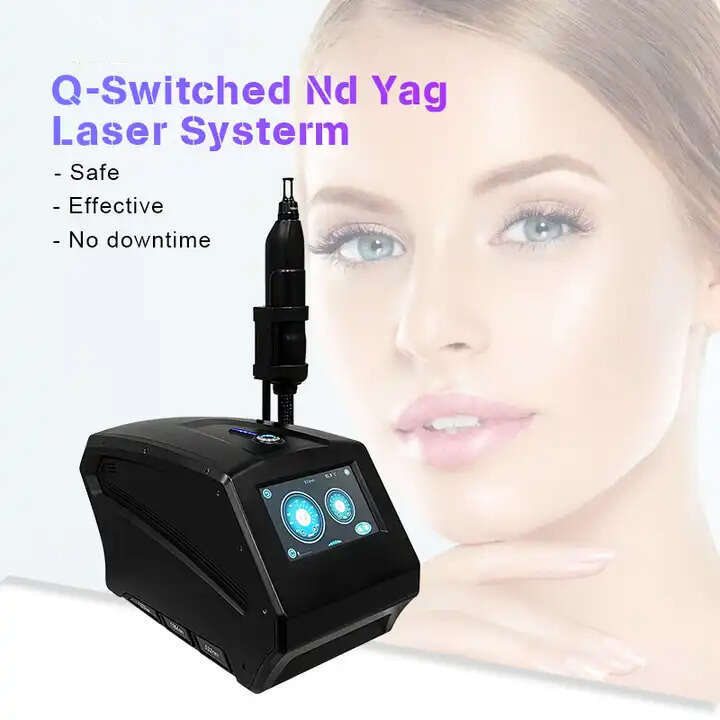 Black Porcelain Picolaser Pigmentation Treatment Device For Tattoo Remove Pain-Free Eyebrows Washing Skin Whitening Freckle Acne Therapy