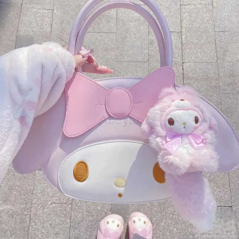 Sanrio Adorable Sanrio My Melody Mini Messenger Pouch: Unique Artisan Craftsmanship Ideal For Travelers