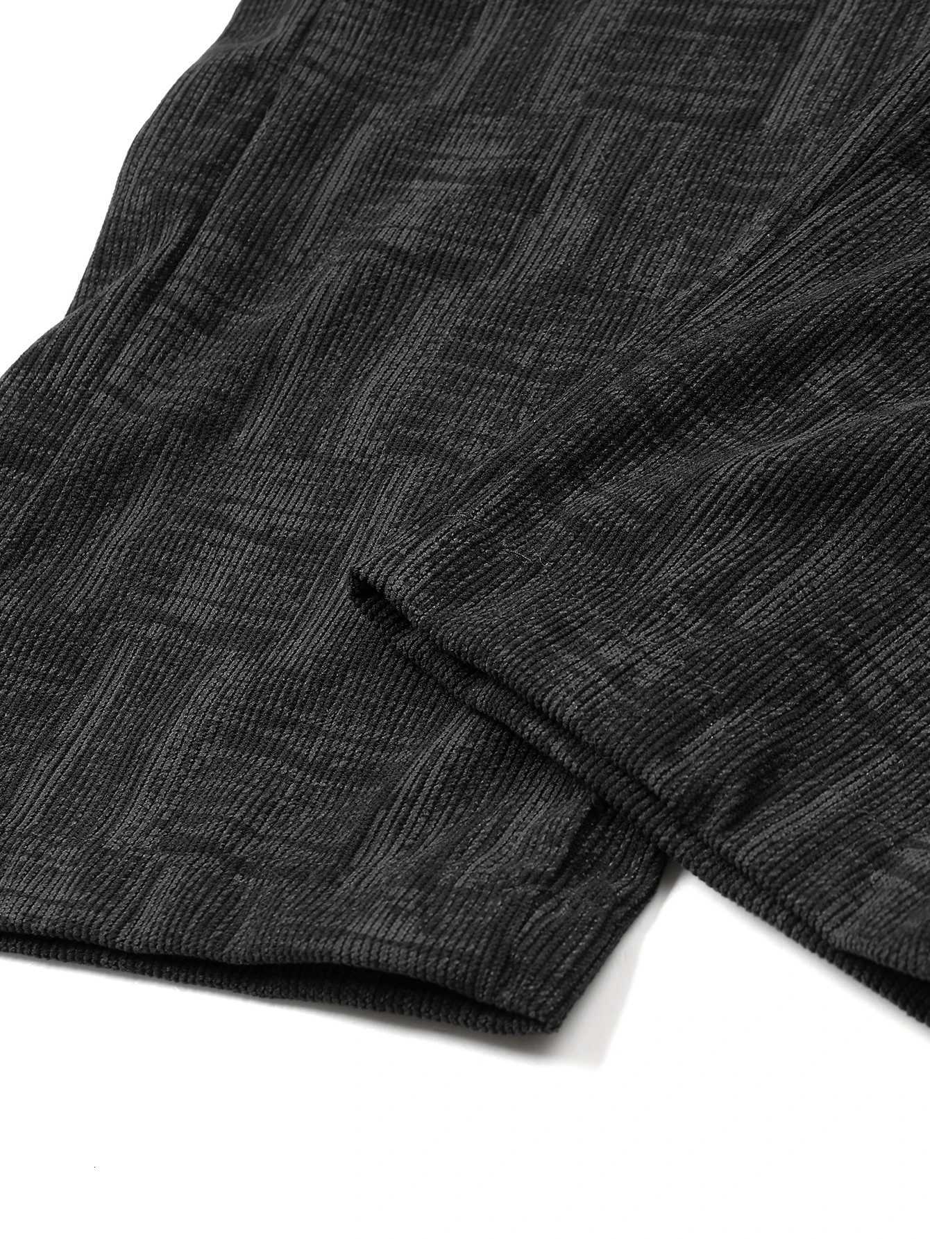 Baggy Corduroy Jogger Pants Men Tech Fleece Sweatpants Man Autumn Winter Casual Harem Pants Male Sport Thermal TrousersXJ250904