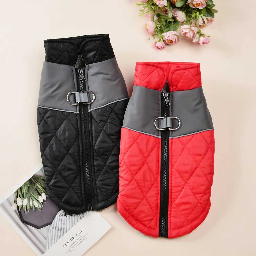 Warm Dog Clothes For Small Medium Dogs Cat Windproof Waterproof With Dring Elasticity Puppy et Yorkshire Pet Fleece Costume W250904