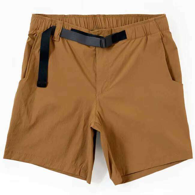 Summer Design Bermuda Men's Shorts Elastic Waist Three-Dimensional Pattern Casual Style Mid-Waist