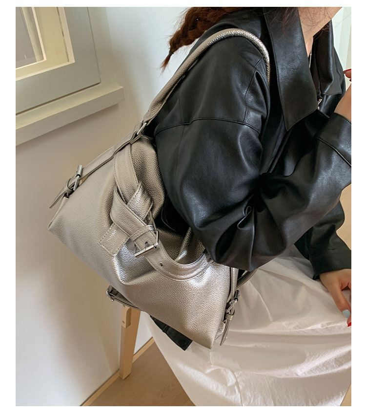 2025 autumn new women's light luxury trend niche design versatile retro handbag fashionable and elegant shoulder bag designer crossbody bag