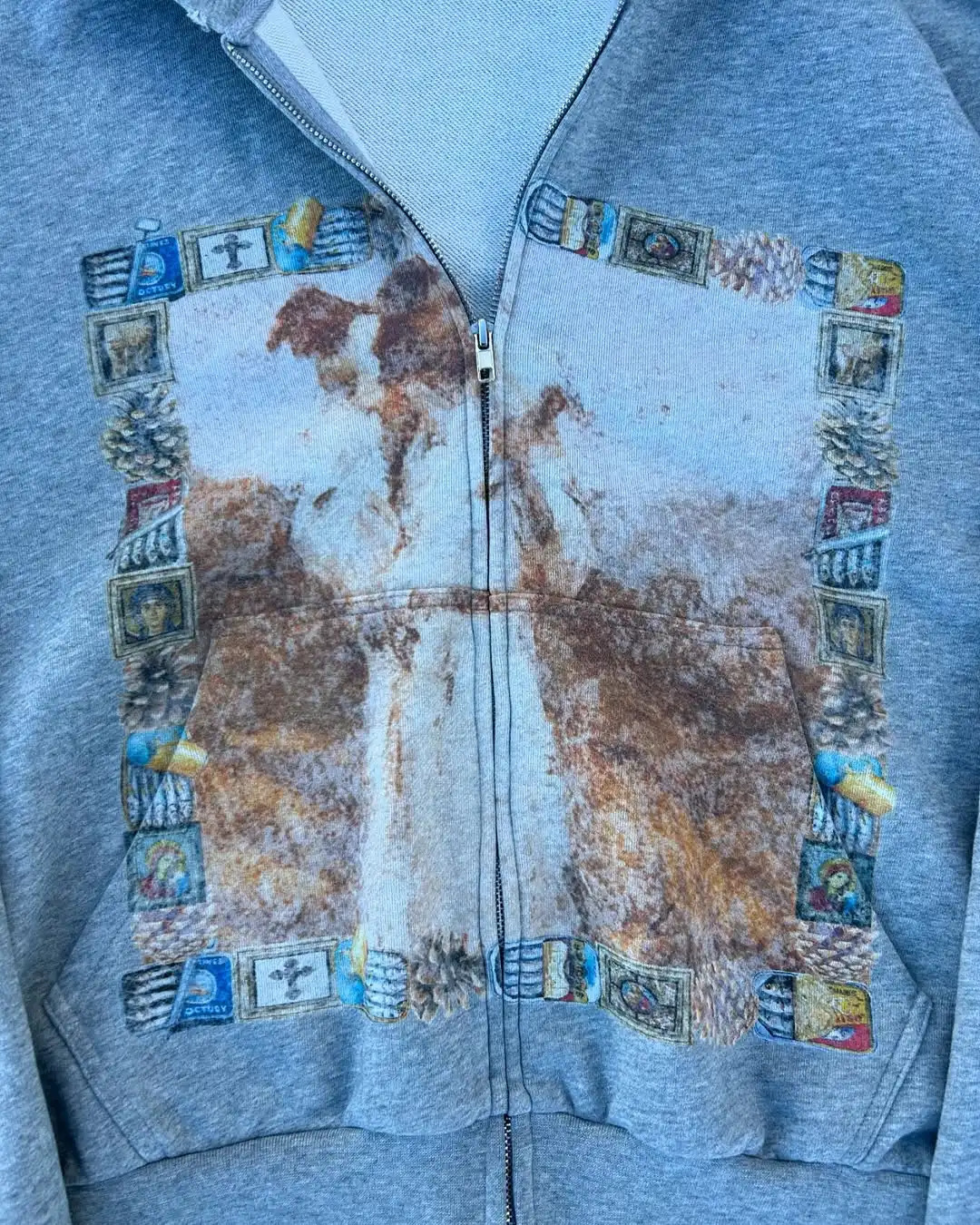 Hiphop retro spring and autumn men casual hoodie personalized pattern printing Harajuku street women sweatshirts 250904