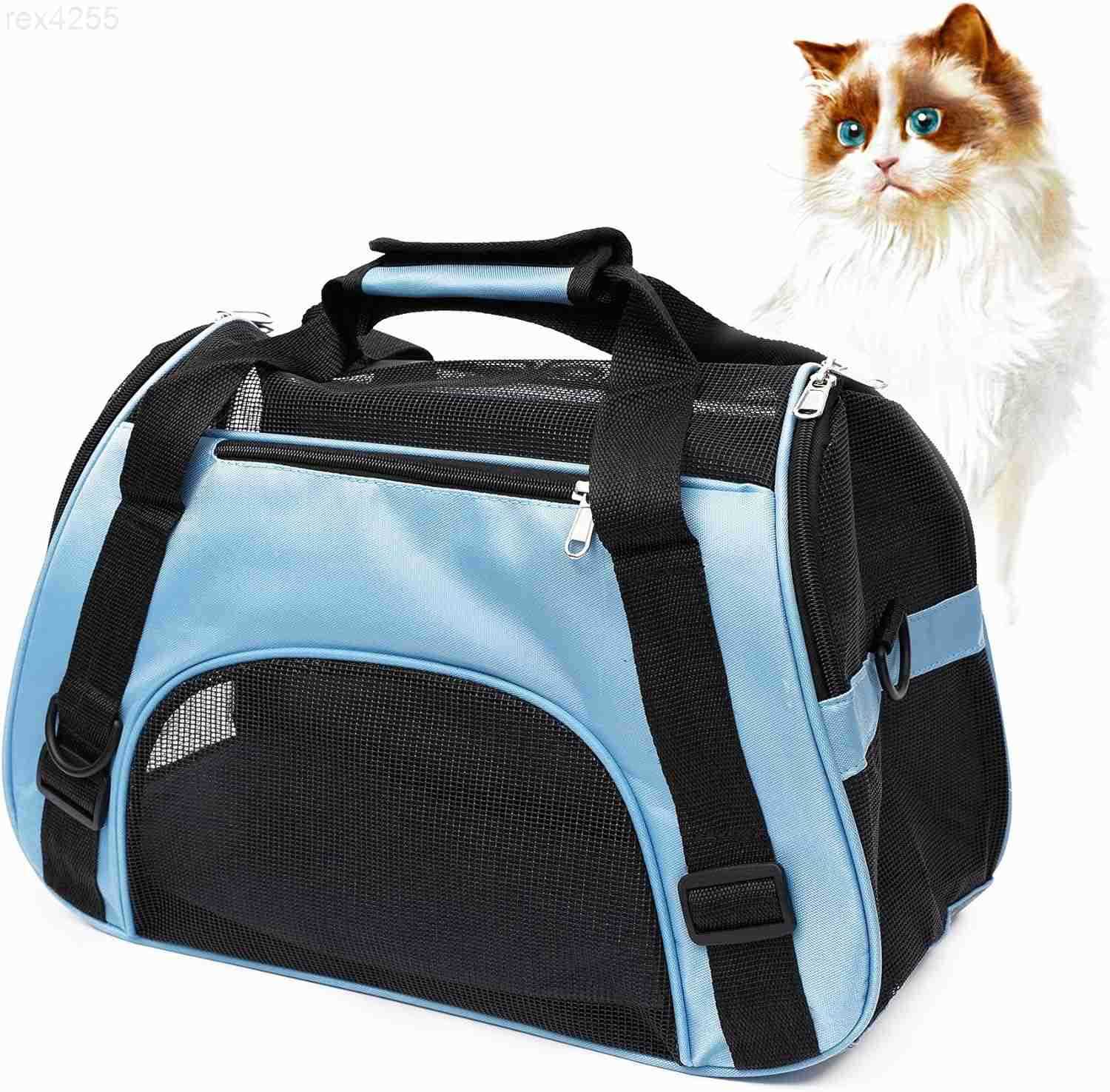 Cat Carrier for Small Cats Dogs SoftSided Pet Carrier for Cats Puppies Small Pets Airline Approved Lightweight Comfortable Travel Cat Dog Carrier Smal