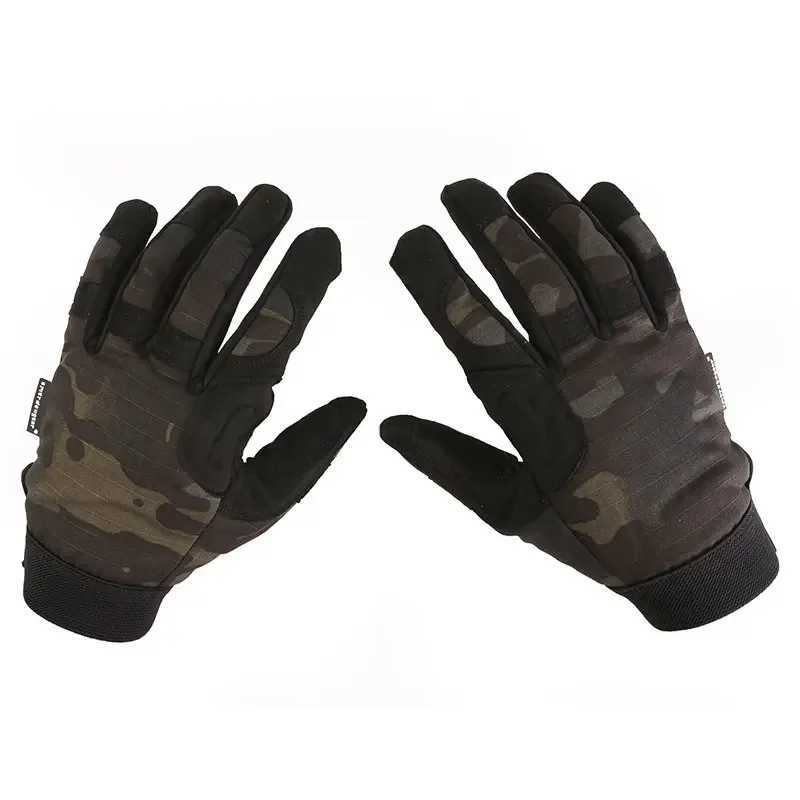 ersongear Tactical Lightweight Camo Gloves Hunting Airsoft Combat Full Finger Hand Protective Handwear Cam Hiking 8726XJ250904