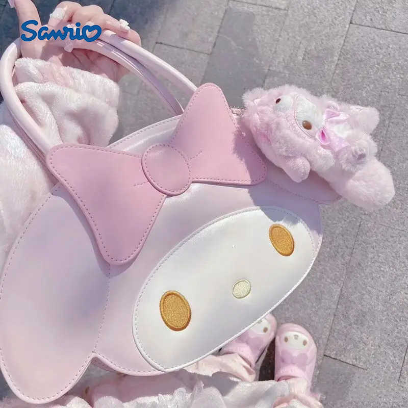 Sanrio Adorable Sanrio My Melody Mini Messenger Pouch: Unique Artisan Craftsmanship Ideal For Travelers