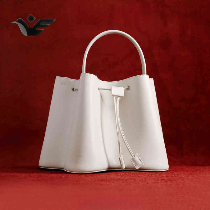 Feiyan Free Shipping New Designer Bag Luxury Shopping Bag Women's Bag New Fashion Elegant Turkish Pleated Drawstring Bucket Bag Handbag Shoulder 