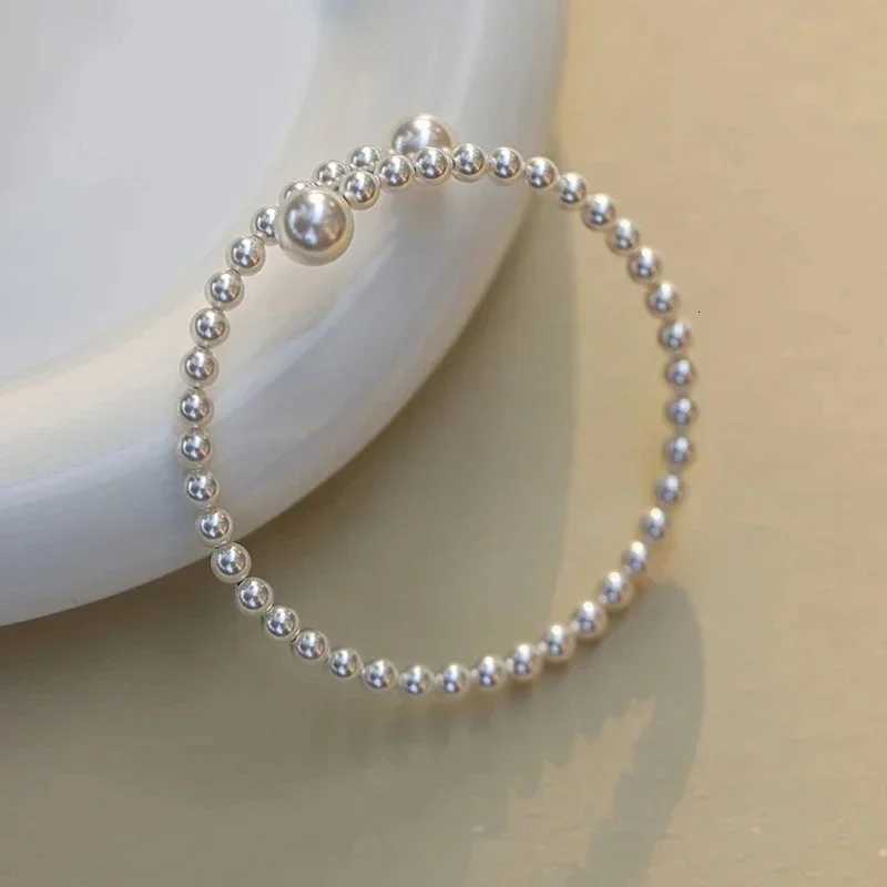 Imitation Pearl Stretchable Bracelet for Women Personalized Fashion Daily Accories Party Jewelry Birtay Anniversary GiftsXJ250904