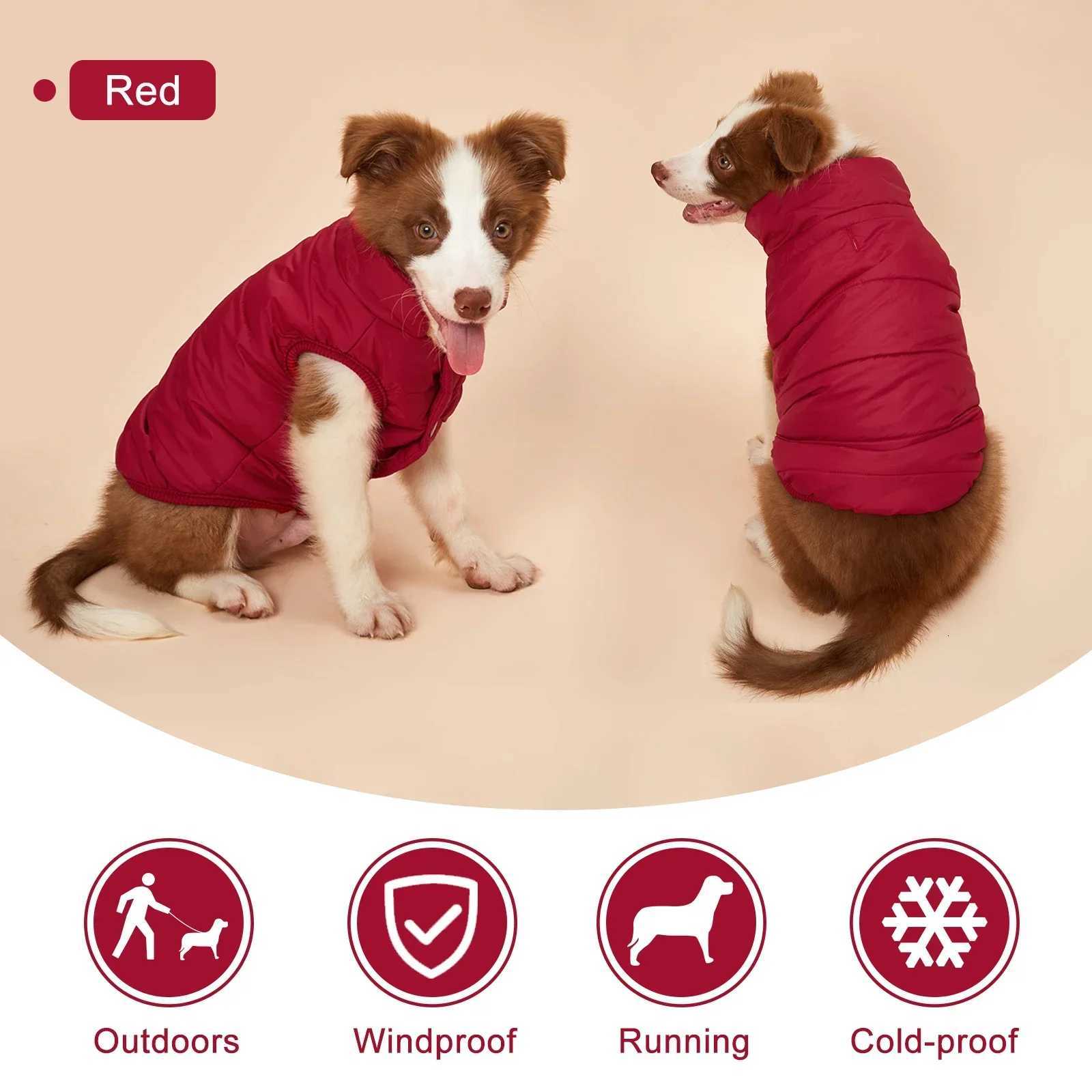 Winter Pet Coat Clothes for Dogs Winter Clothing Warm Dog Clothes for Small Dogs Christmas Big Dog Coat Winter Clothes Chihuahua W250904