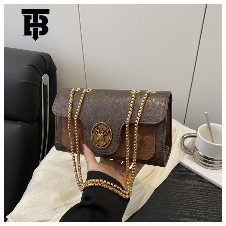 TB BHULAMTE 2025 Summer Trend Designer s bag New High-End Chain Small Bag Fashion Versatile Shoulder Crossbody Bag Small Square Bag Commuting