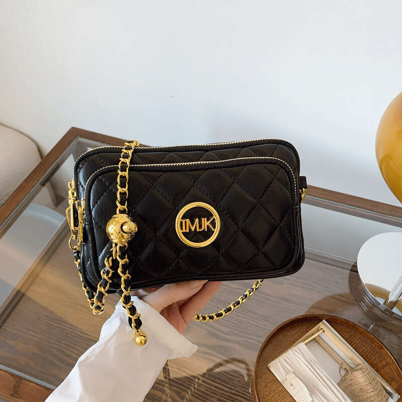 Designer Bags Fashion Chain Crossbody Bag Multi-layer Small Square Bag for Women 2025 New Versatile Womens Shoulder Crossbody Bag